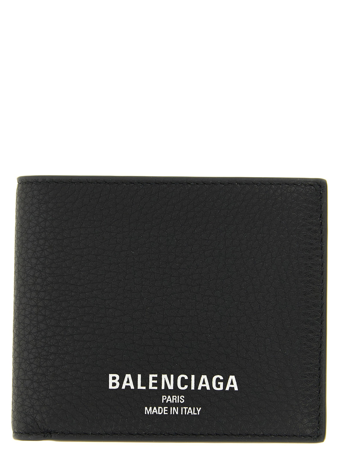 Balenciaga Credit Folded Wallet Black