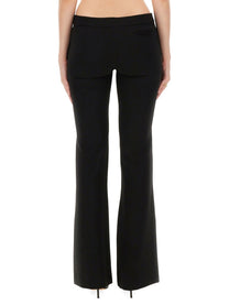 Moschino Women's Crepe Pants Black