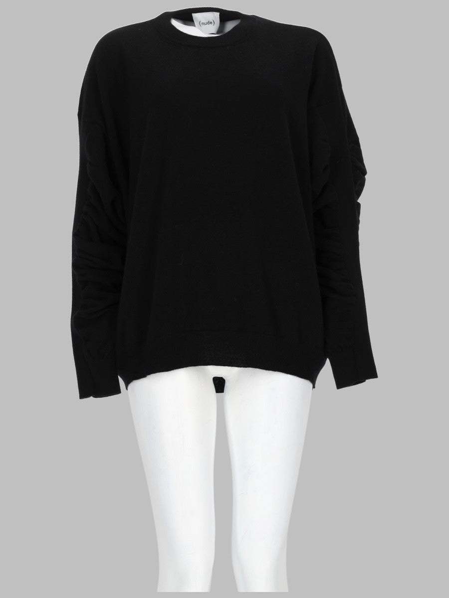 Nude Women's Crew Neck Knit Multicolor