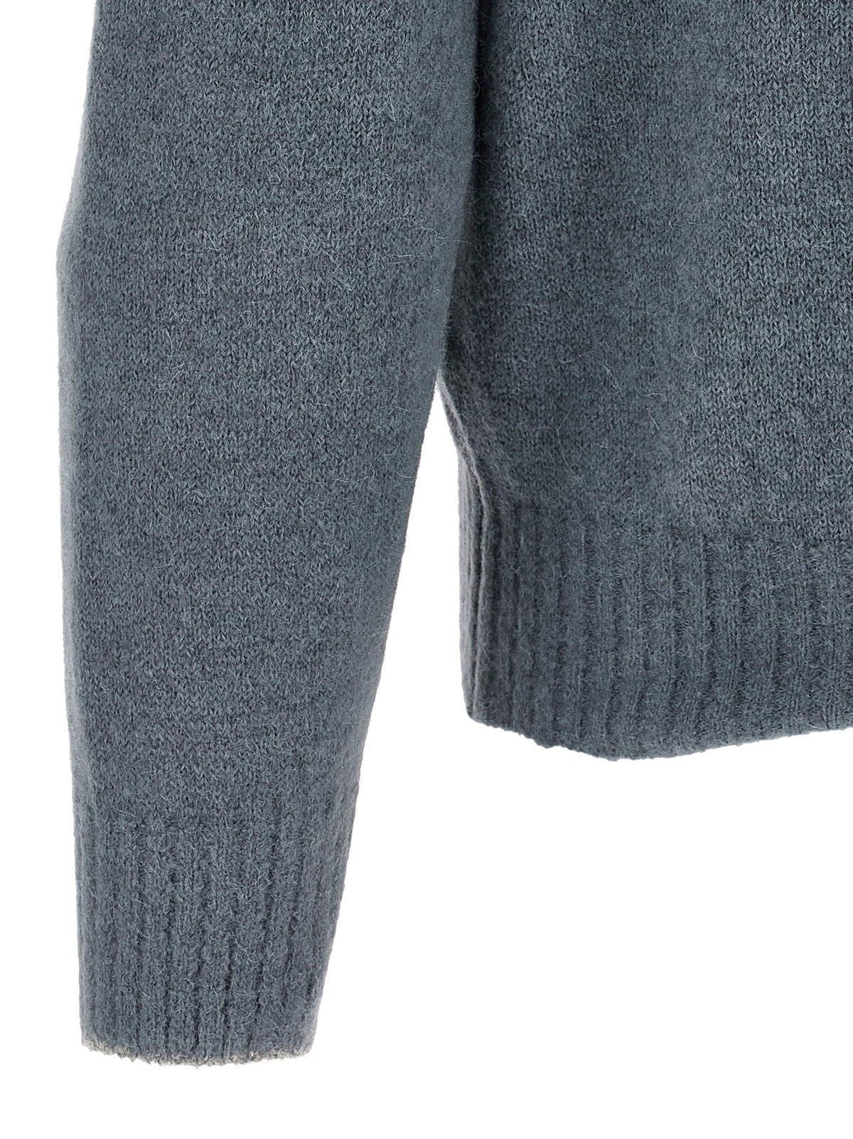 Brunello Cucinelli Crew Neck Sweater Blue