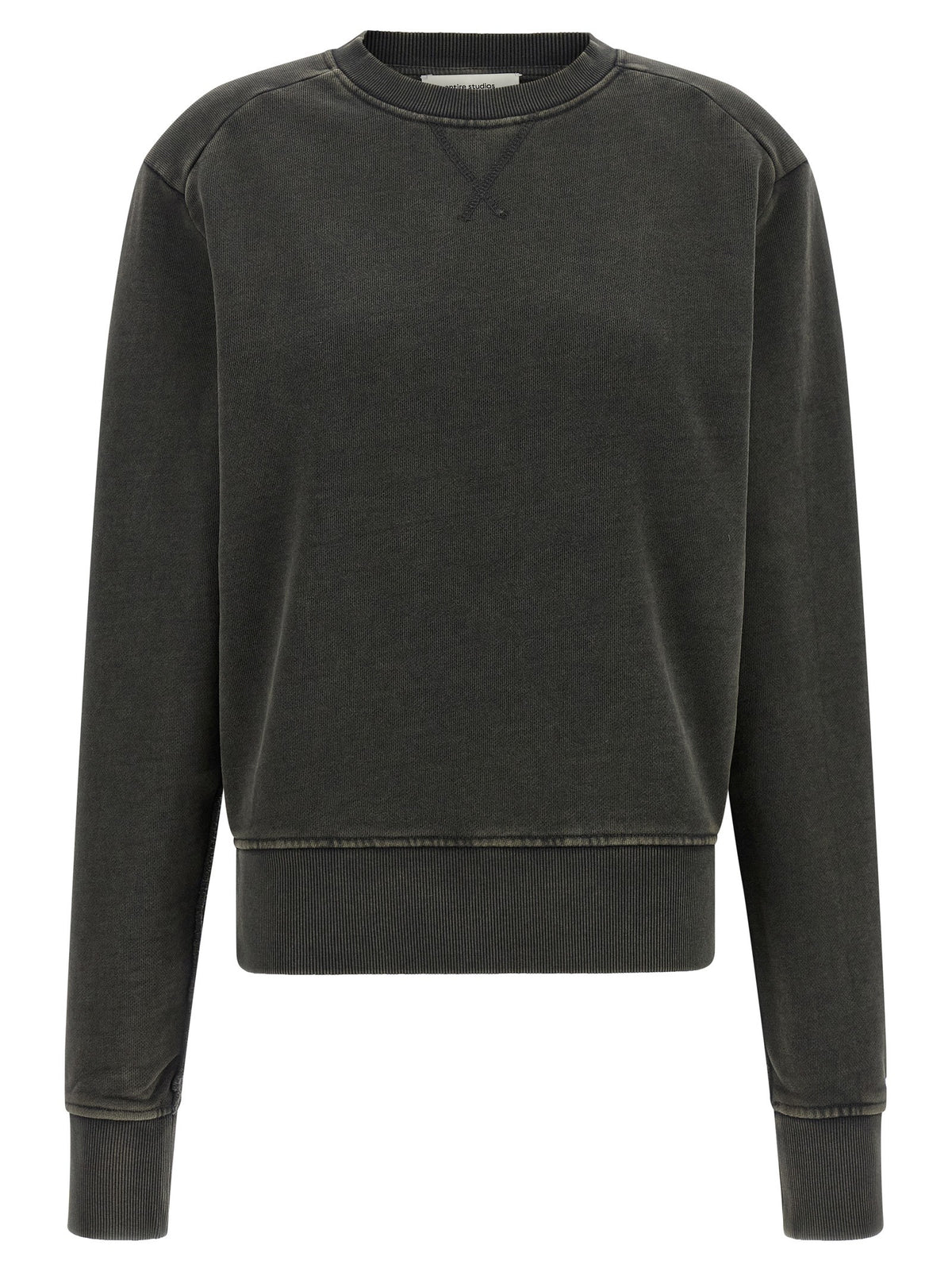 Entire Studios Unisex Cotton Sweatshirt Black