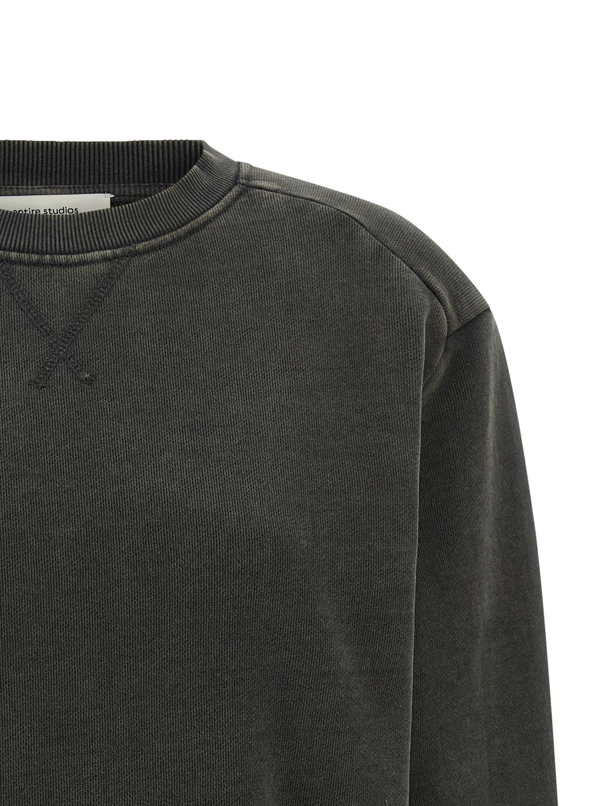 Entire Studios Unisex Cotton Sweatshirt Black