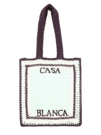 Casablanca Men's Crochet Bag Purple