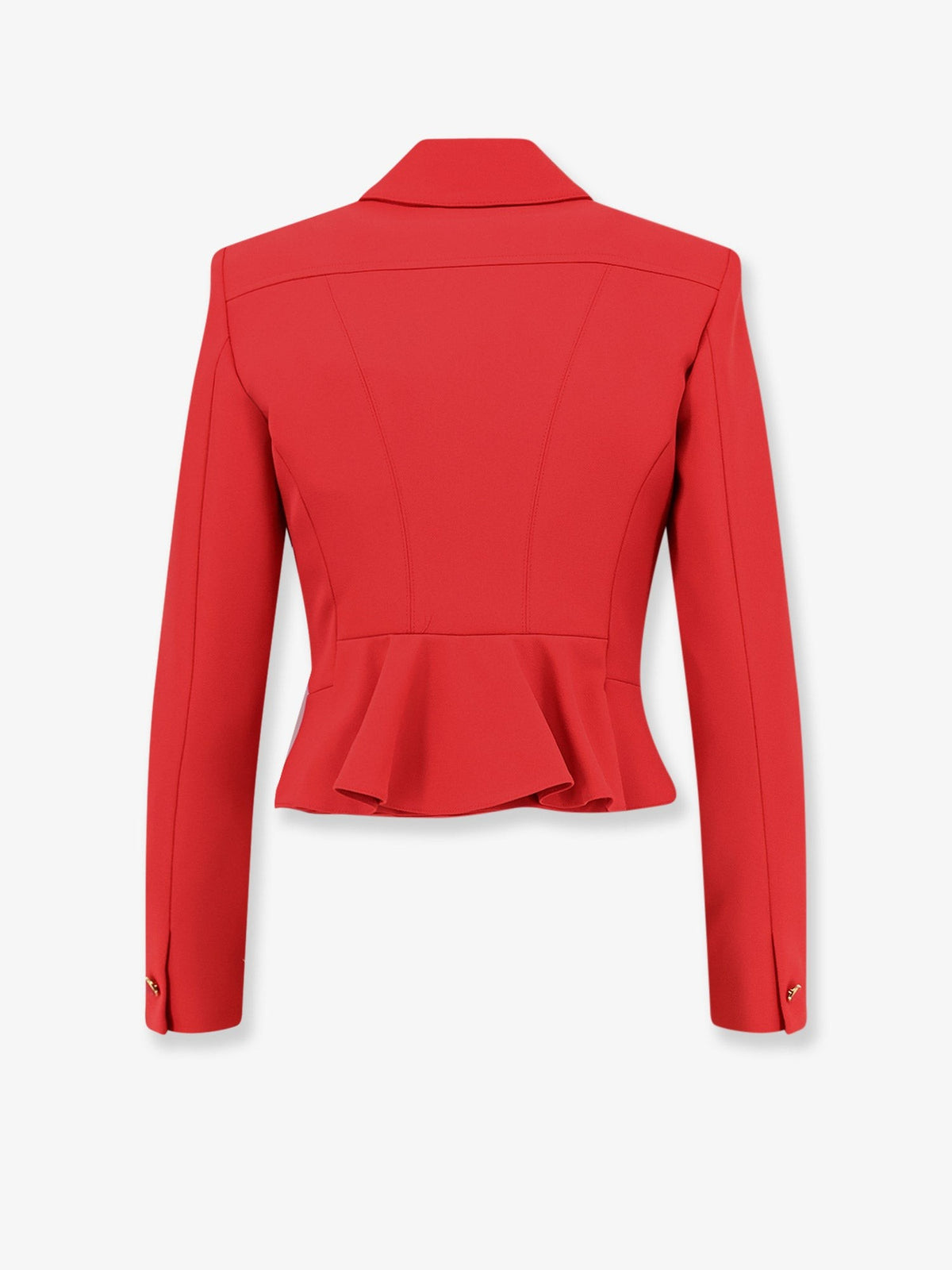 Elisabetta Franchi Women's Cropped Blazer Red, view 2