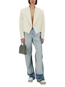 Stella McCartney Women's Cropped Blazer White