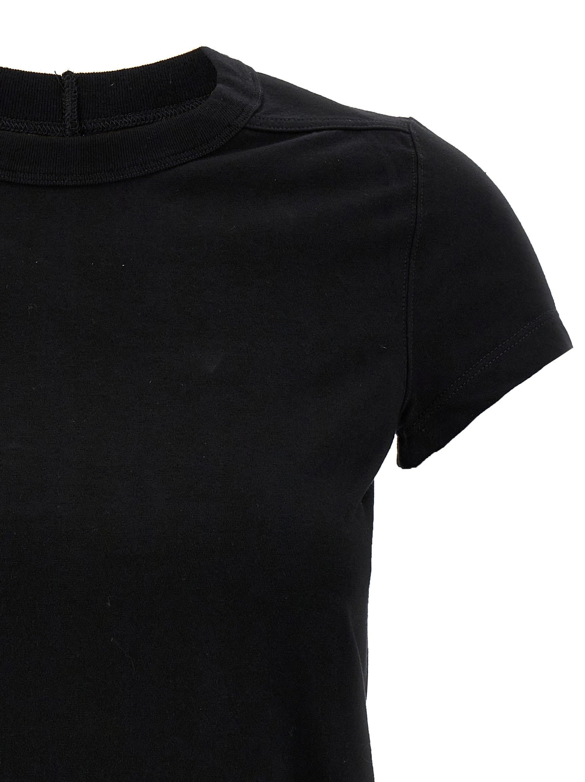 Rick Owens Cropped Level Shirt Black