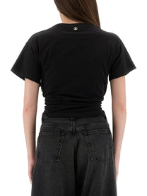 Rabanne Women's Shirt Cropped Black