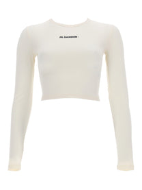 Jil Sander Women's Cropped Top White