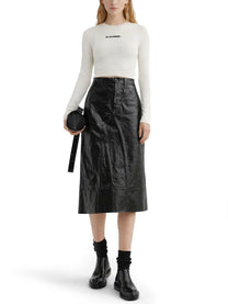 Jil Sander Women's Cropped Top White