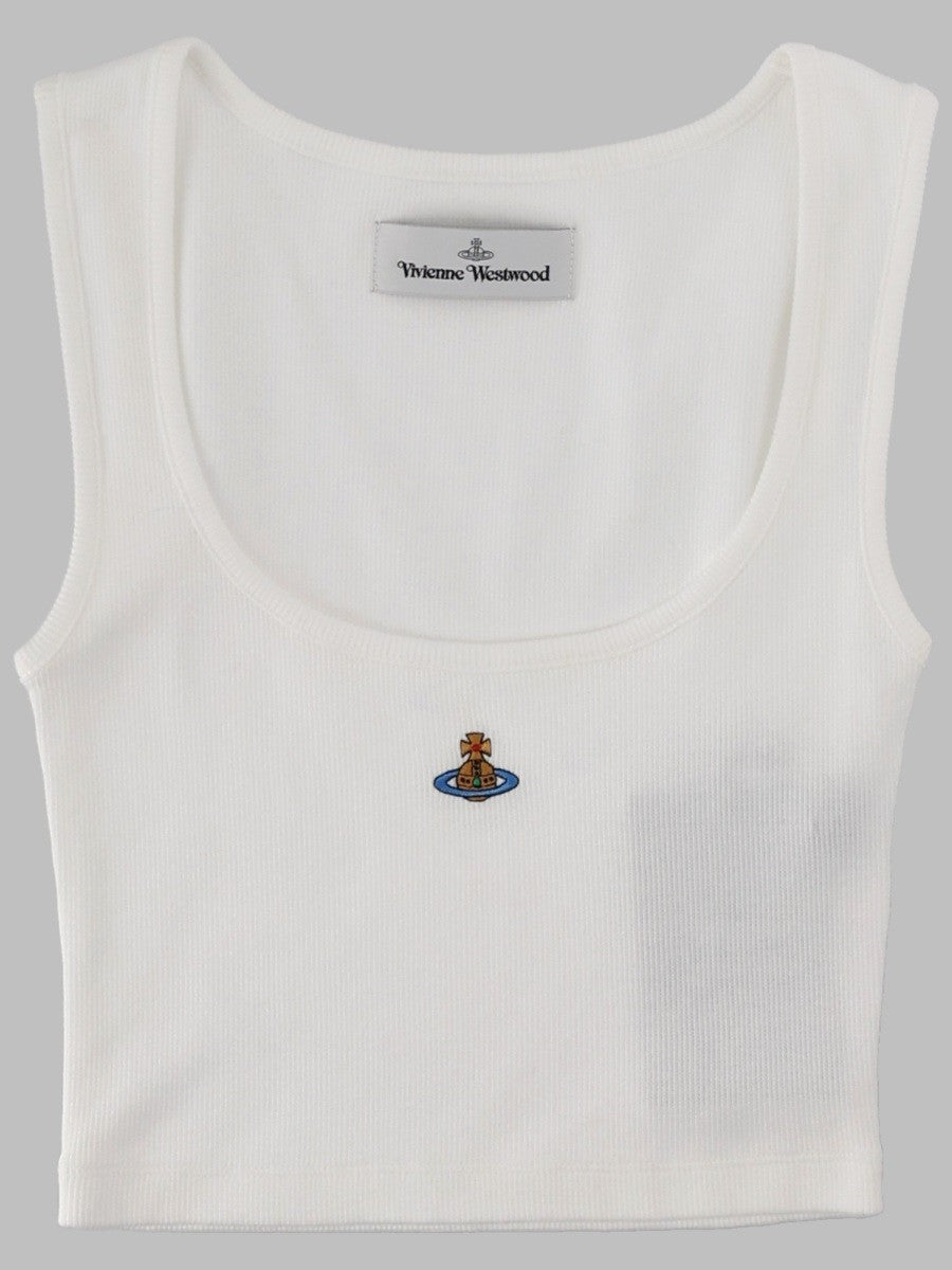 Vivienne Westwood Women's Croptop Costine White
