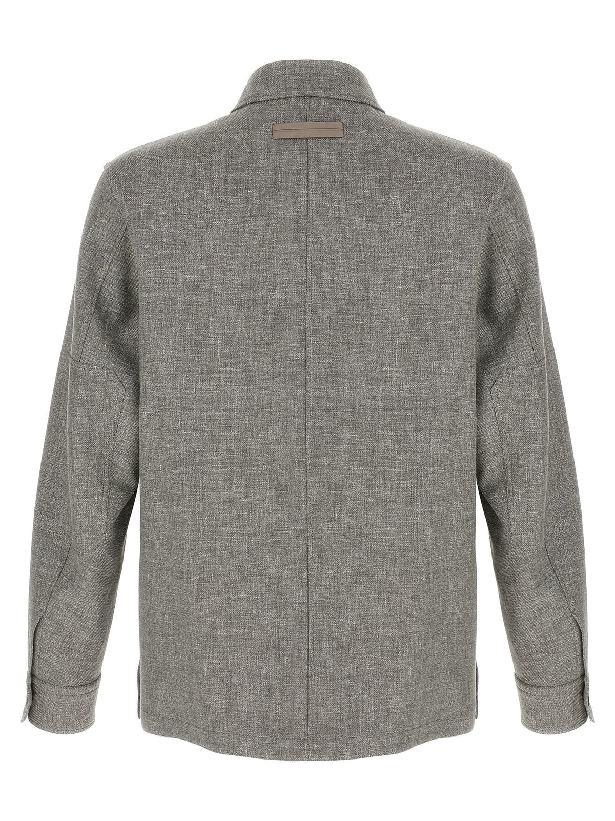 Zegna Crossover Overshirt Beige
