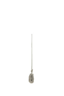 Cult gaia women’s shoulder bag jaala dwarf silver with a delicate textured design in silver metallic mesh chain material