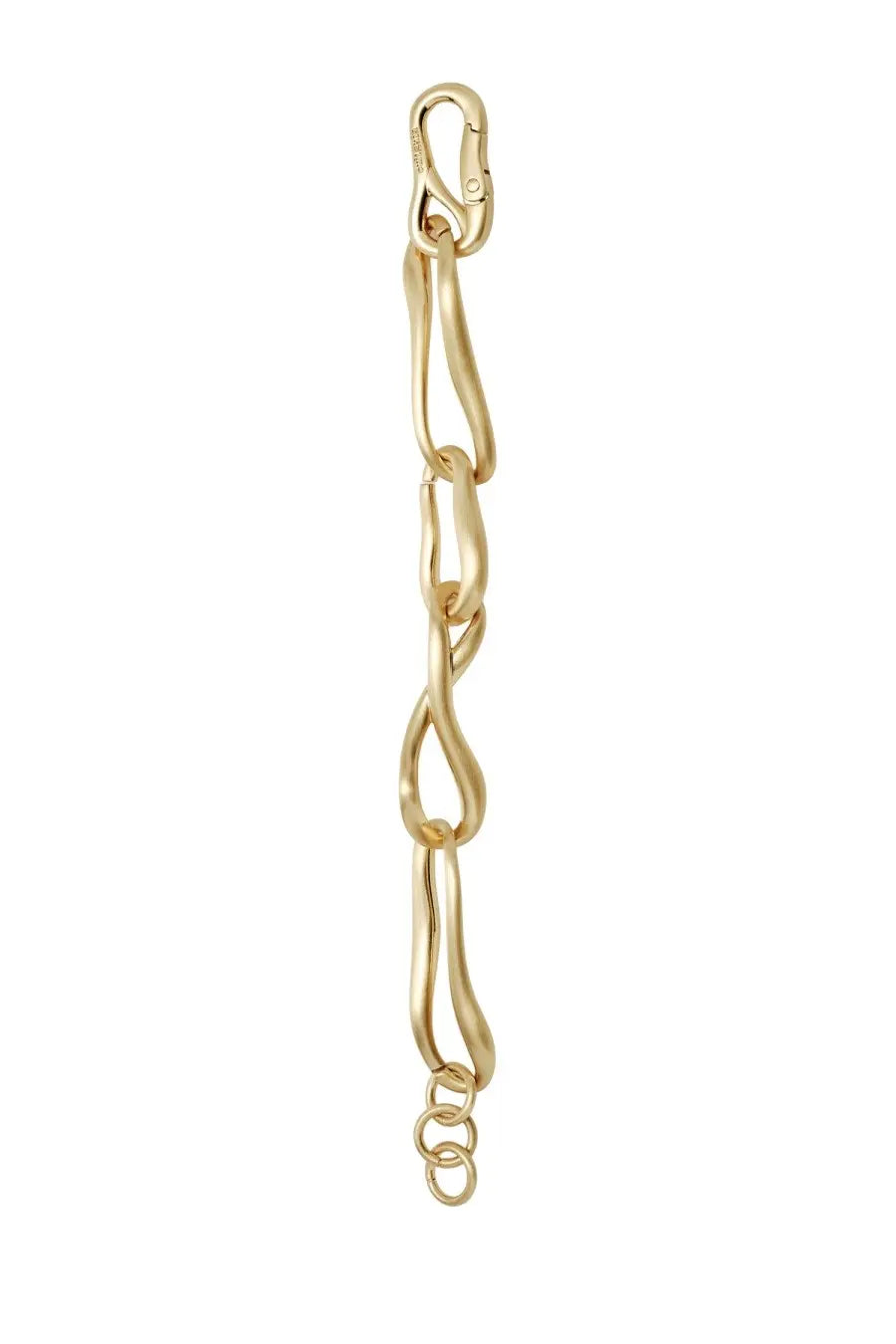 Cult gaia women’s true bracelet gold with gold-toned sculptural twisted chain and secure clasp