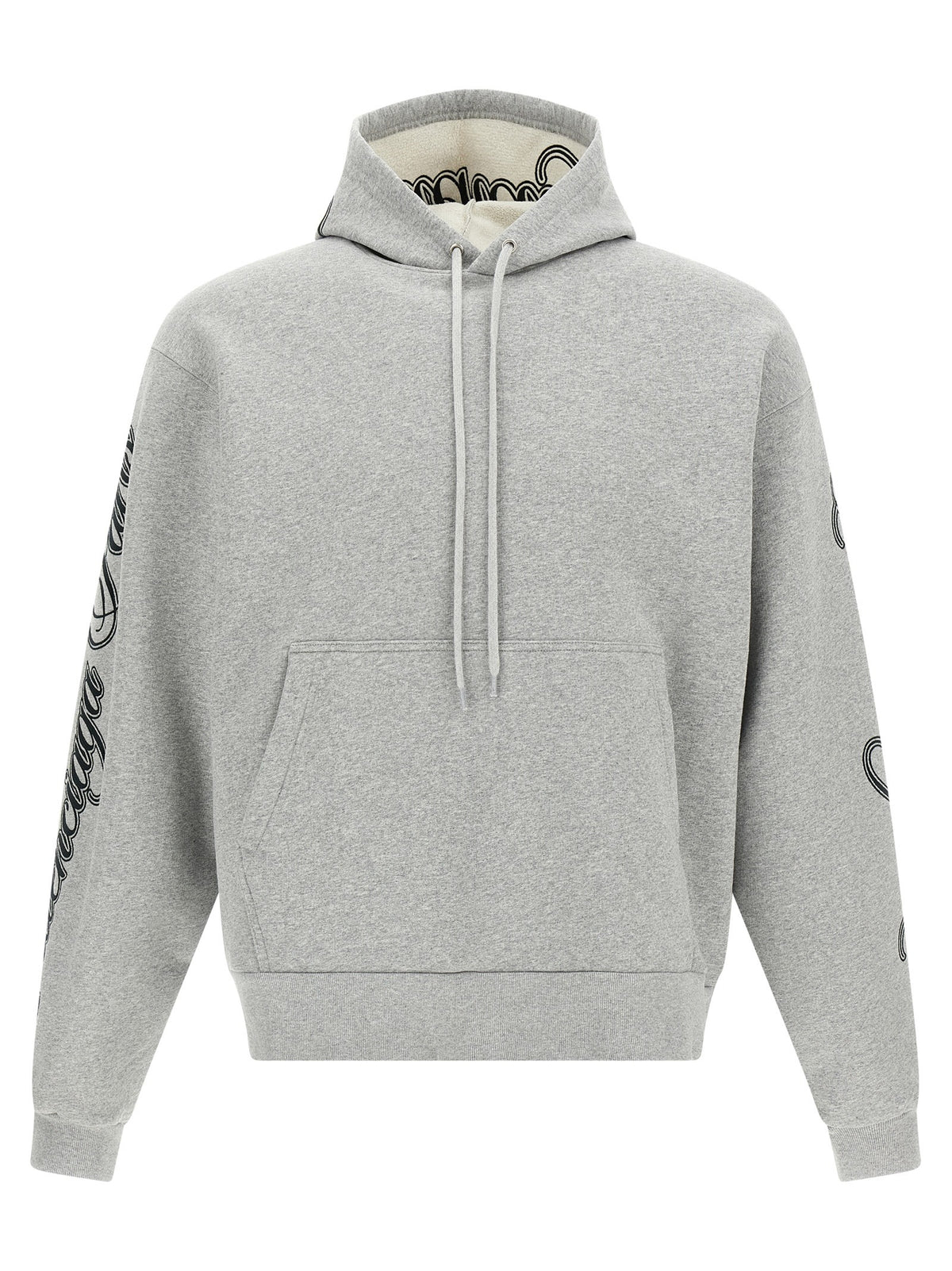 Balenciaga Cursive Hoodie Grey