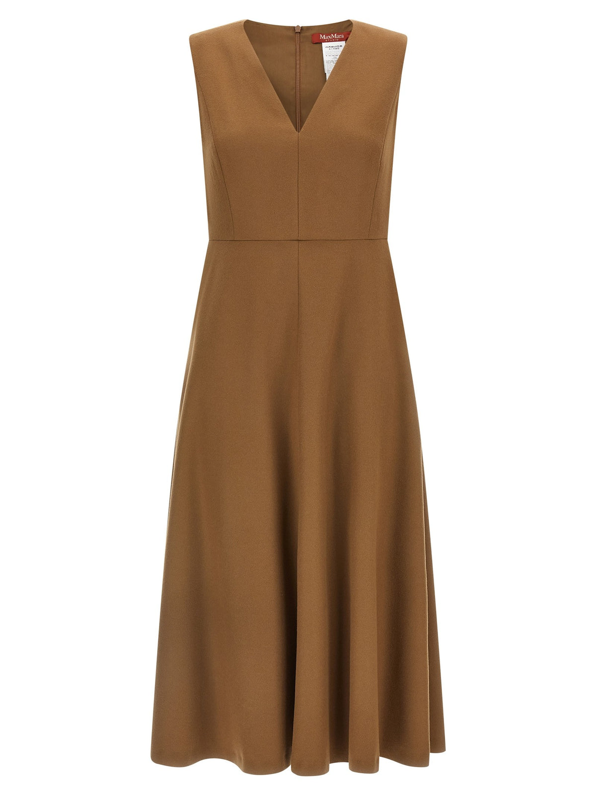 Max Mara Studio Curva Dress Brown