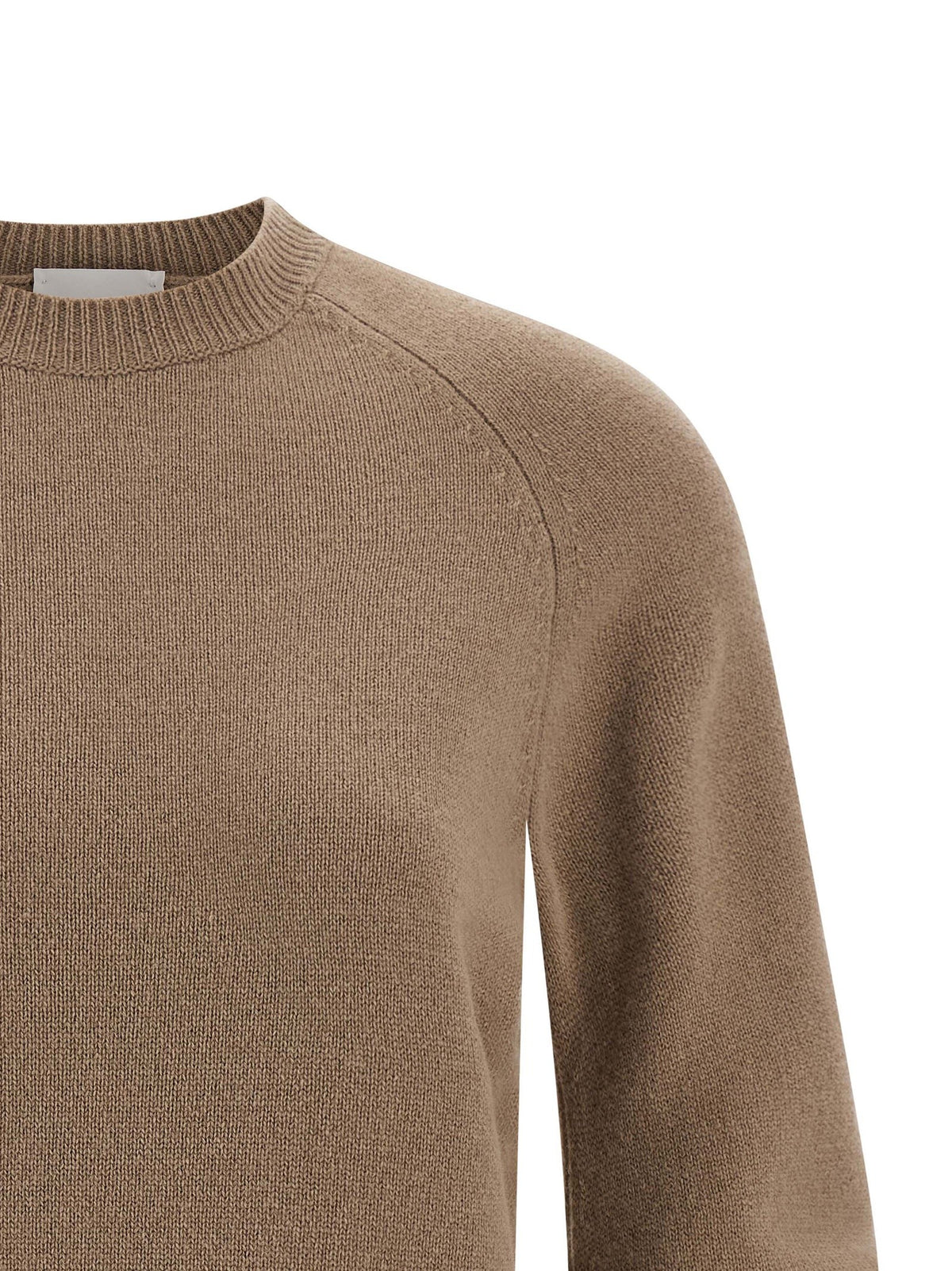 Nude Lucy Curved Sleeve Sweater Beige