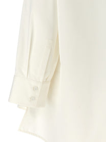 Jil Sander Cut Out Armhole Shirt White