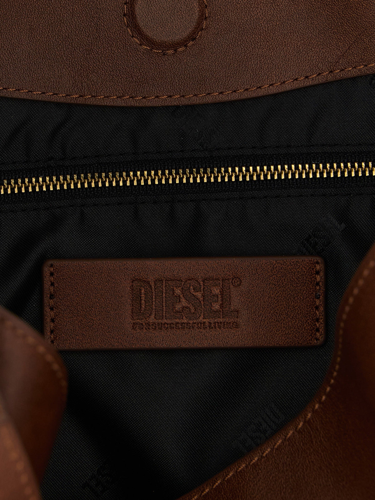 Diesel One Medium Handbag Brown