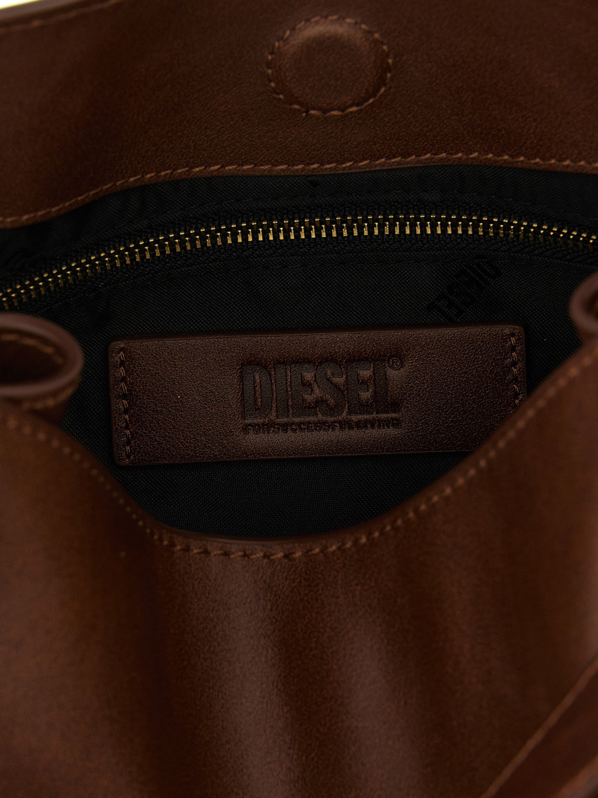 Diesel One Small Handbag Brown