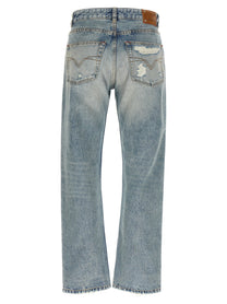 ISABEL MARANT Daya Cropped Jeans Blue
