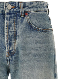 ISABEL MARANT Daya Cropped Jeans Blue