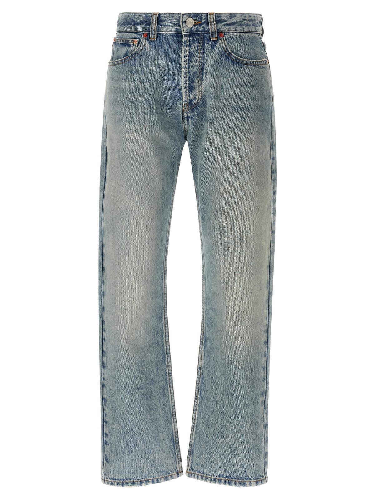 ISABEL MARANT Daya Cropped Jeans Blue