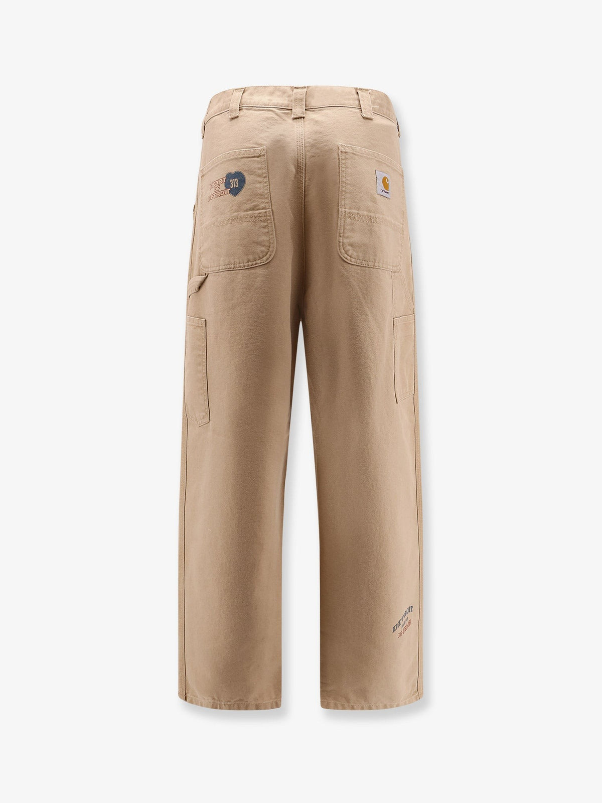 Carhartt Wip Men's Dearborn Organic Cotton Trousers Blue