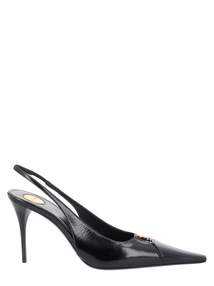 Saint Laurent Women's Décolleté Babylone Breteuil Black