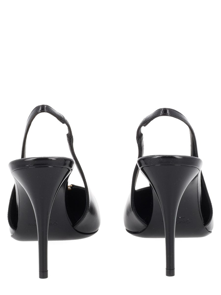 Saint Laurent Women's Décolleté Babylone Breteuil Black