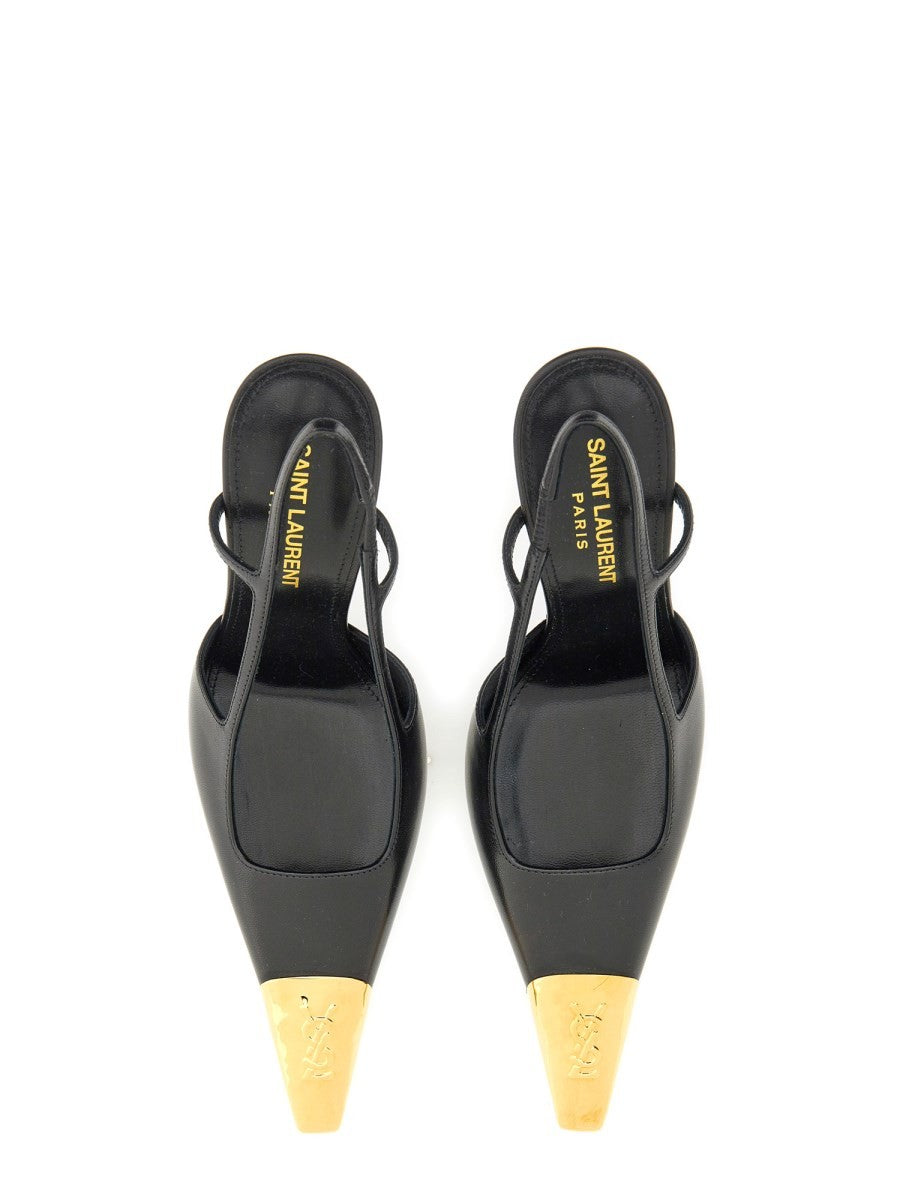 Saint Laurent Women's Décolleté Jeanne Black
