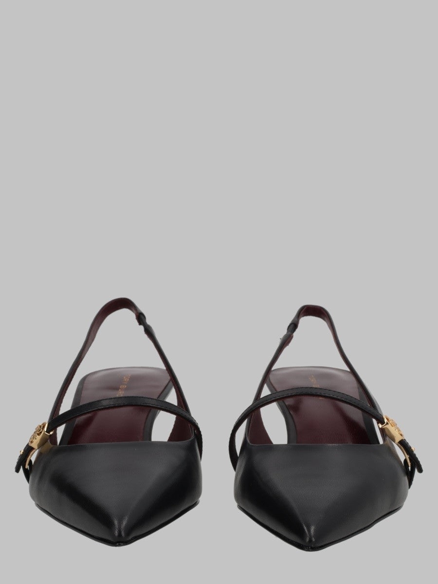 Tory Burch Women's Écolleté Mary Jane Con Cinturino Fibbia Doppia Black