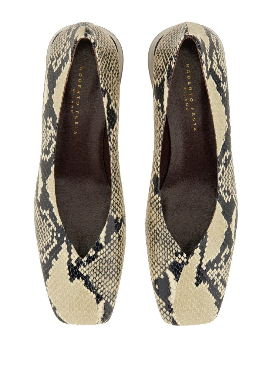 Roberto Festa Women's Écolleté Vina Pattern