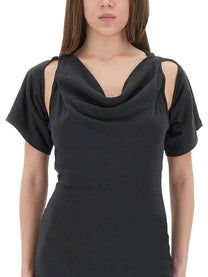 alexanderwang Women's Deconstructed Short Dress Black