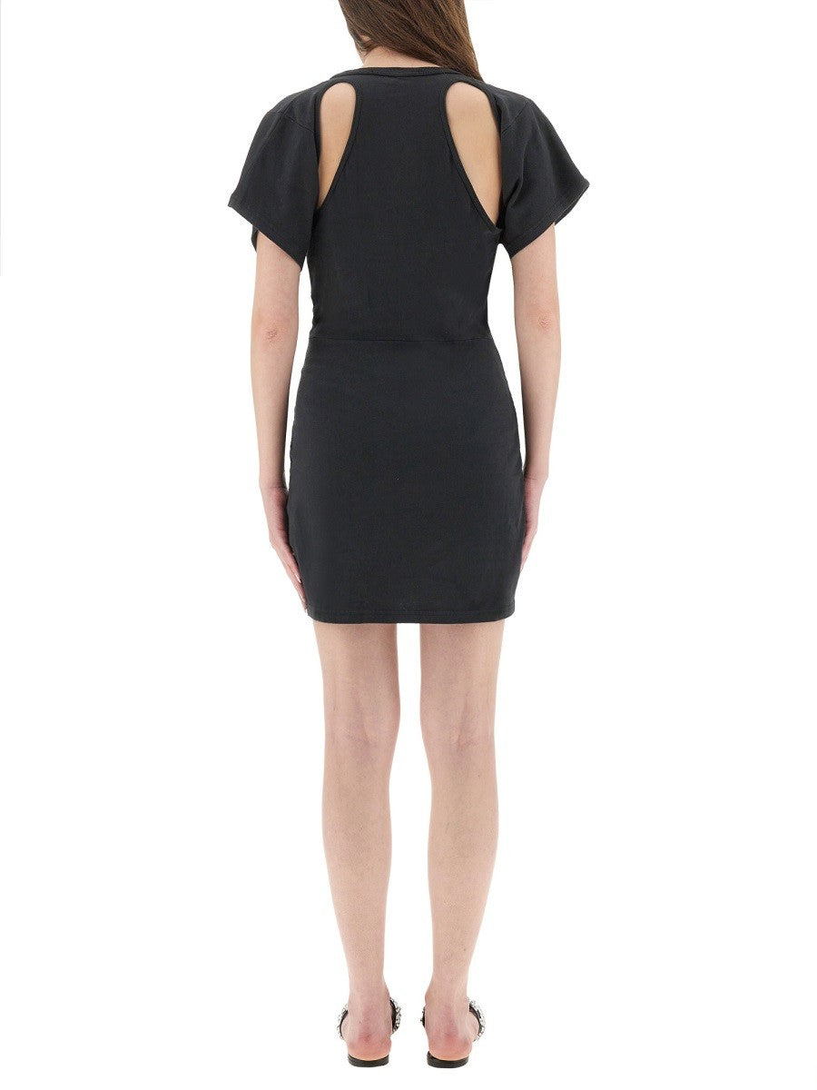 alexanderwang Women's Deconstructed Short Dress Black