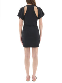 alexanderwang Women's Deconstructed Short Dress Black