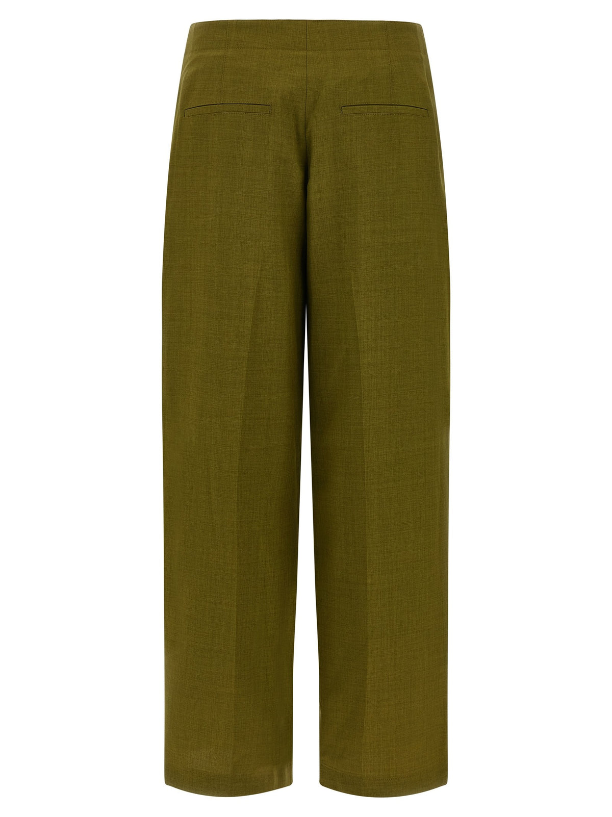 Theory Deep Pleat Pants Green