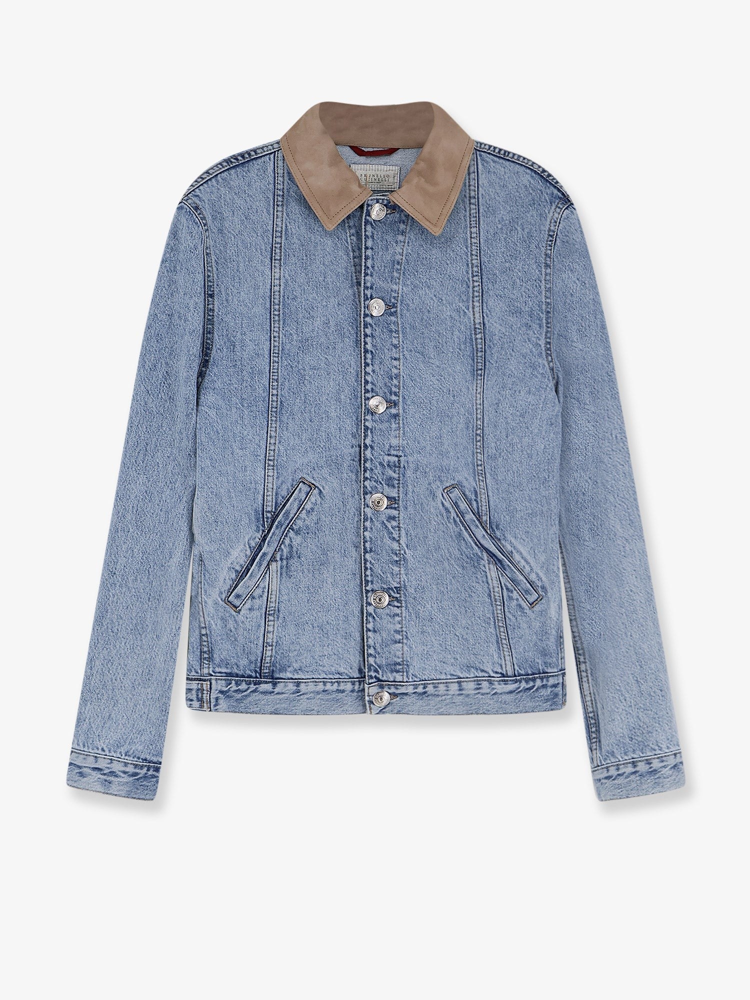 Brunello Cucinelli Men's Denim Jacket Blue