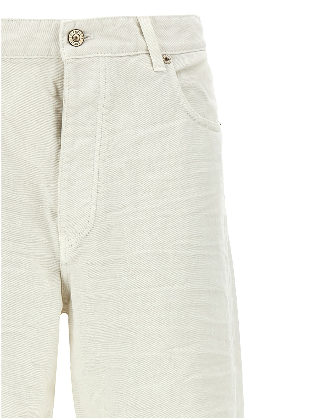 Balenciaga Denim Jeans White