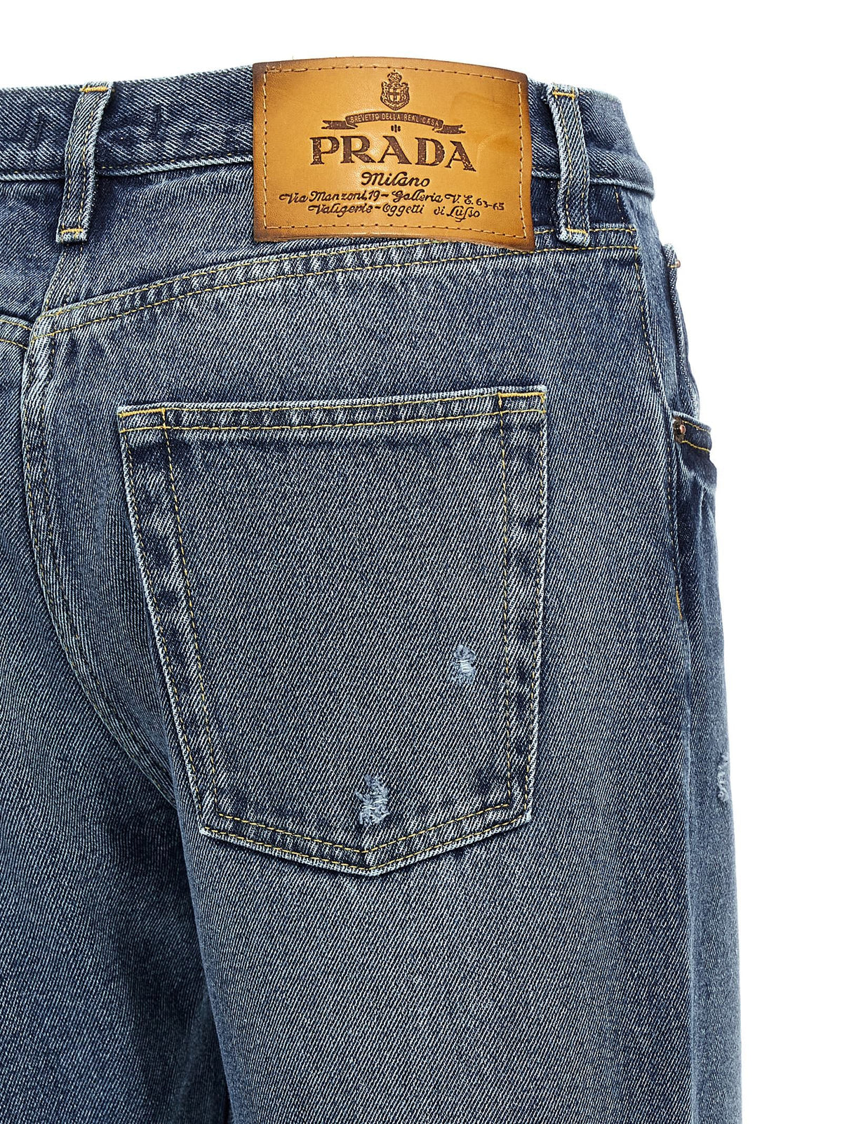 PRADA Denim Jeans Blue