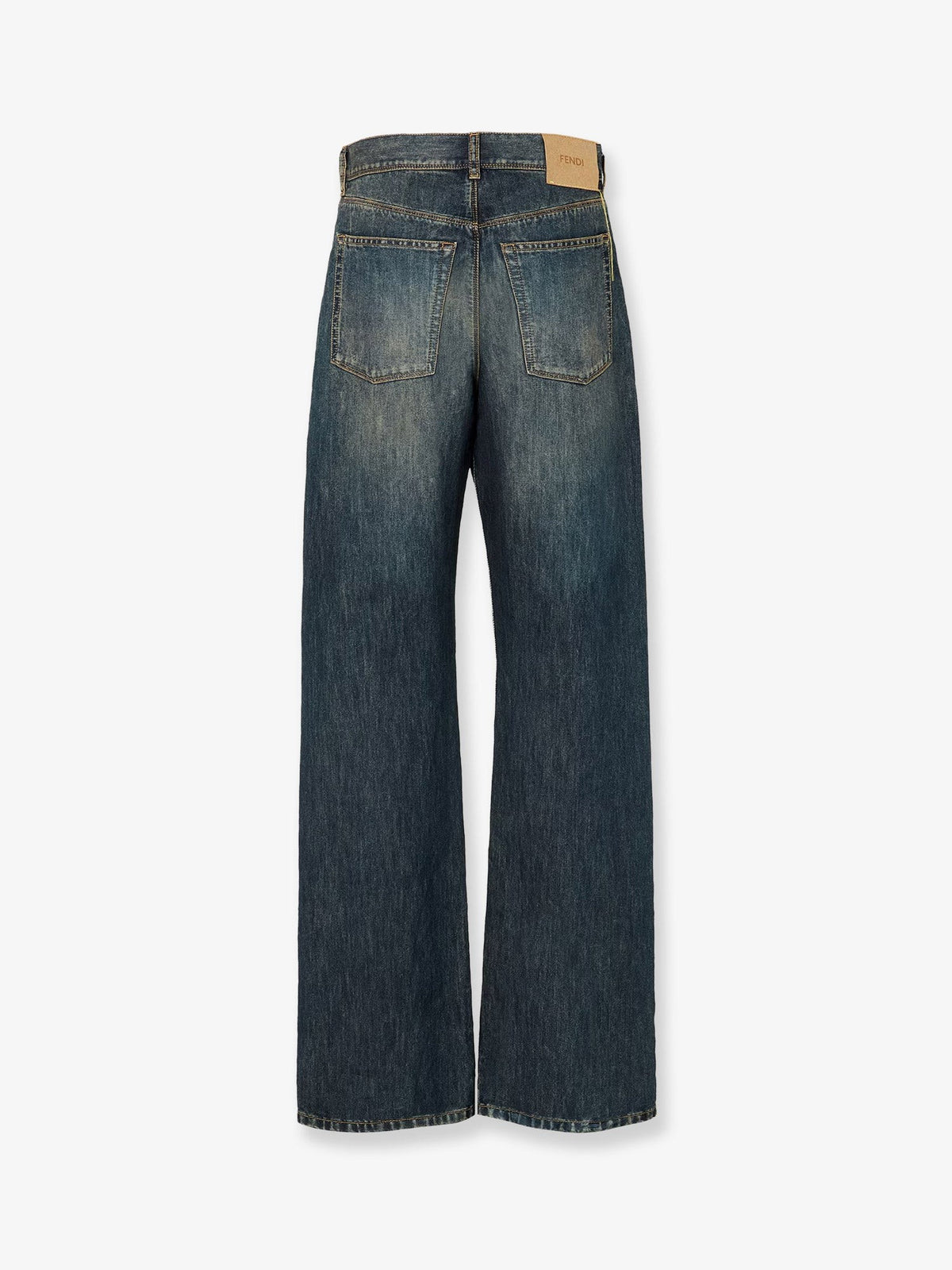Fendi Women's Denim Jeans Blue