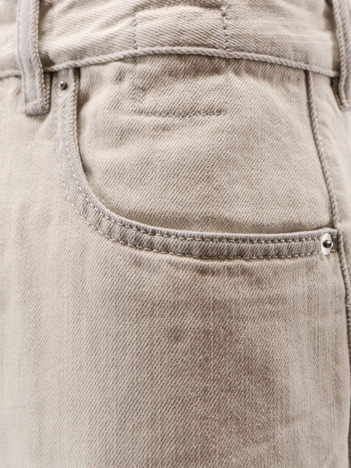 DRKSHDW Men's Denim Jeans White