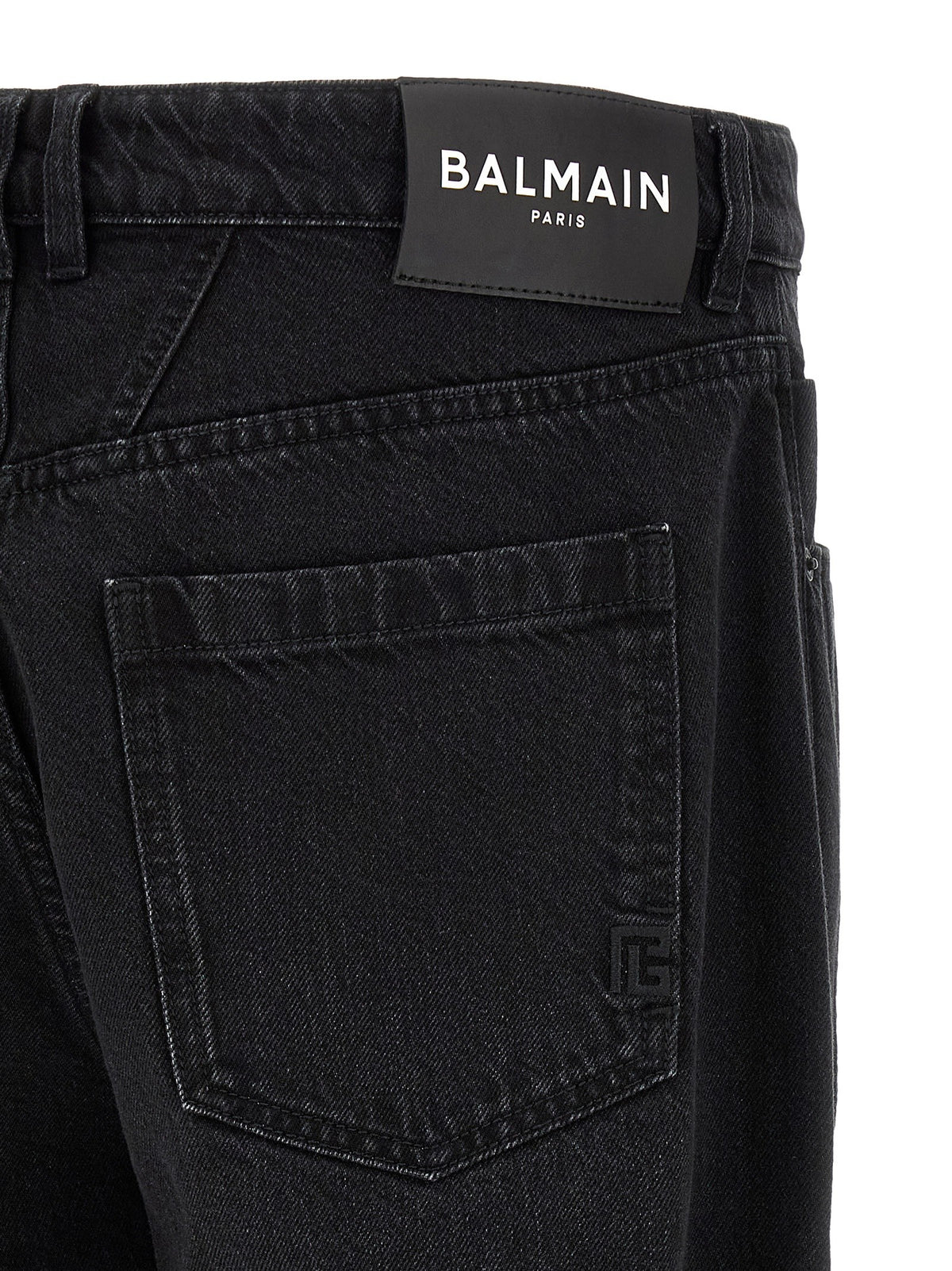 Balmain Denim Jeans Black