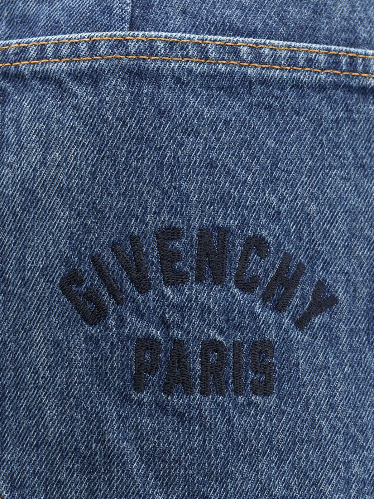 Givenchy Women's Denim Mini Skirt Blue
