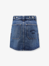 Givenchy Women's Denim Skirt Blue