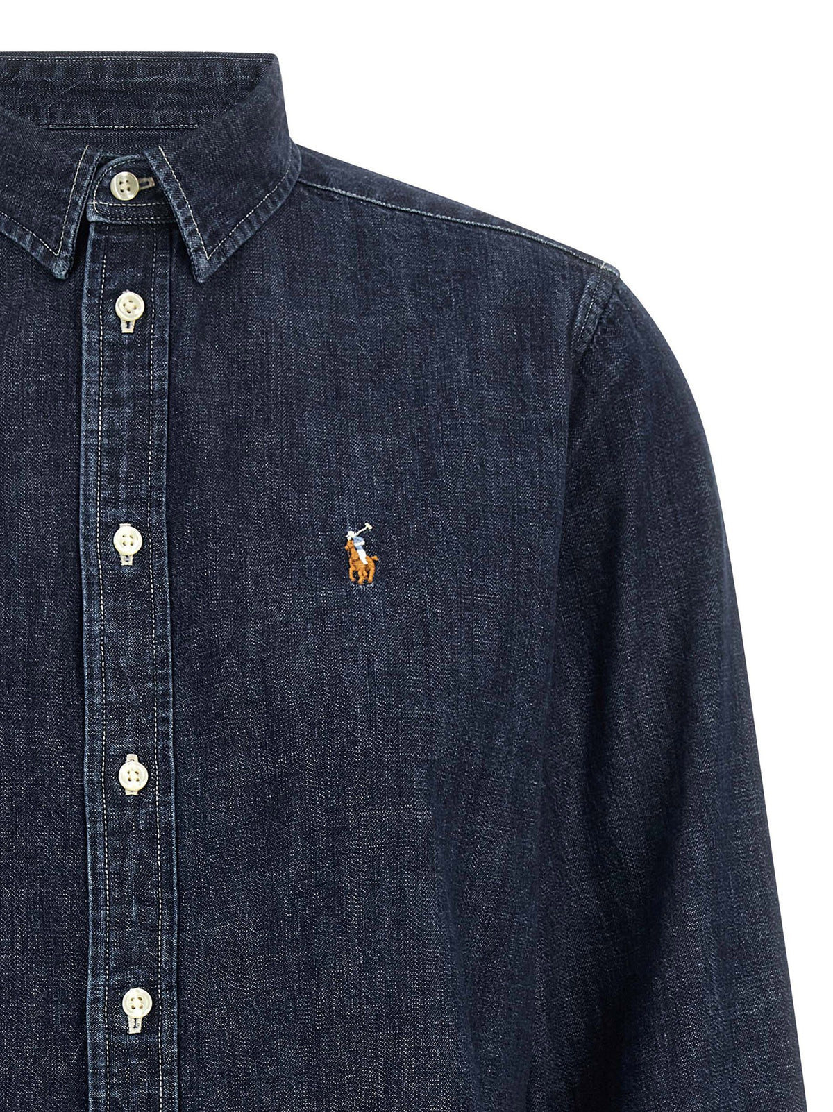 Polo Ralph Lauren Denim Shirt Blue