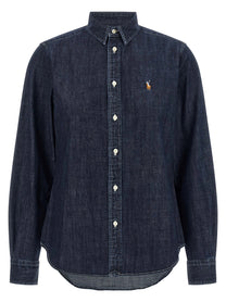 Polo Ralph Lauren Denim Shirt Blue