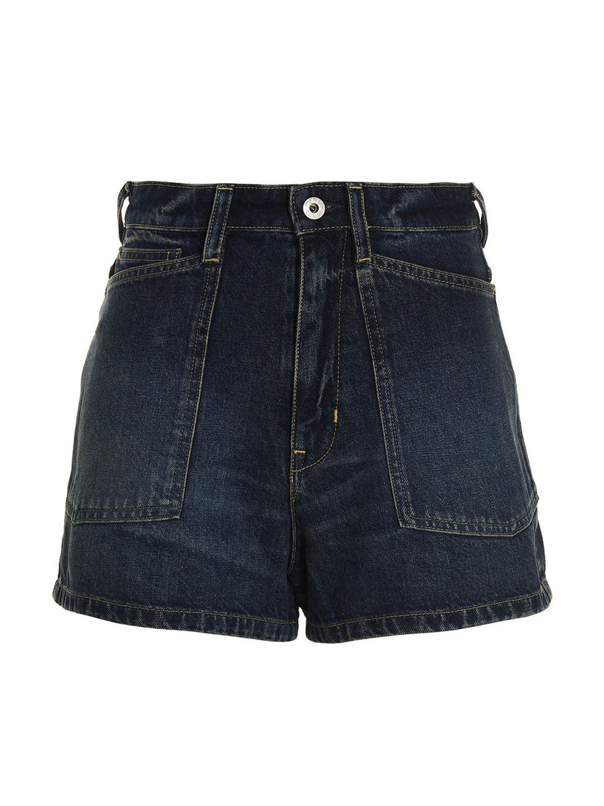 Kenzo Denim Shorts Blue