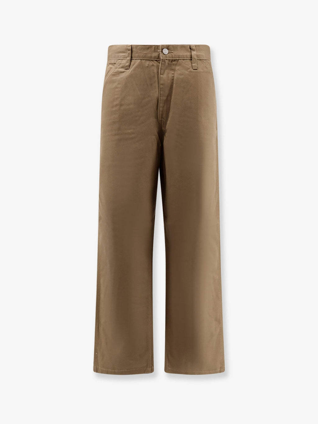 Carhartt Wip Men's Denison Relaxed Straight Fit Trousers Brown