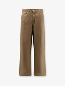 Carhartt Wip Men's Denison Relaxed Straight Fit Trousers Brown
