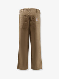 Carhartt Wip Men's Denison Relaxed Straight Fit Trousers Brown